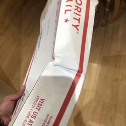 US Post Office - Even though my package was delivered like this. I am not blaming my local post office. My regular mailman is awesome.