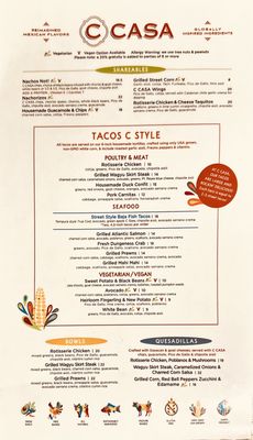 Menu photo 5 C CASA - San Ramon San Ramon, CA