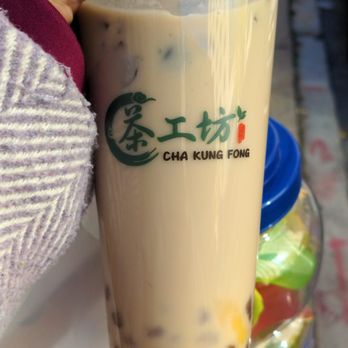 Cha Kung Fong - Oolong milk tea w/ pudding, boba - Bubble Tea Near Me - Boston, Massachusetts Cha Kung Fong - Oolong milk tea w/ pudding, boba - Bubble Tea Near Me - Boston, Massachusetts