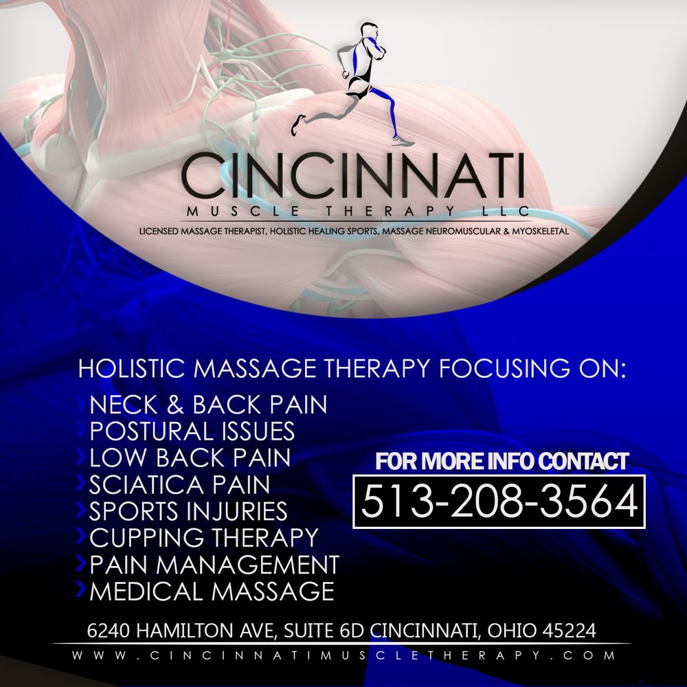 CINCINNATI MUSCLE THERAPY Updated September 2024 6240 Hamilton Ave