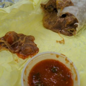 Super Burrito - Chile Verde burrito. - Mexican Near Me - Whittier, California