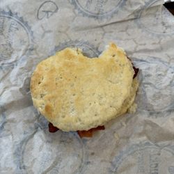 Honeysuckle Biscuits & Bakery - Bacon biscuit