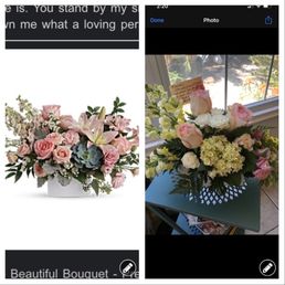 Left is what I was supposed to get, right is what I received.