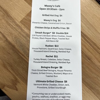 Maxey’s Store - Menu - Italian Near Me - Powhatan, Virginia