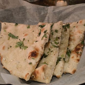Jab We Met Indian Kitchen - Garlic Naan - Desserts Near Me - Washington, DC, District of Columbia