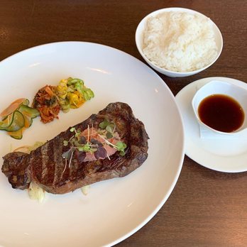 MW Restaurant - 9Oz . Usda Prime Grade Ribeye Steak with daikon ponzu - New American Near Me - Honolulu, Hawaii MW Restaurant - 9Oz . Usda Prime Grade Ribeye Steak with daikon ponzu - New American Near Me - Honolulu, Hawaii