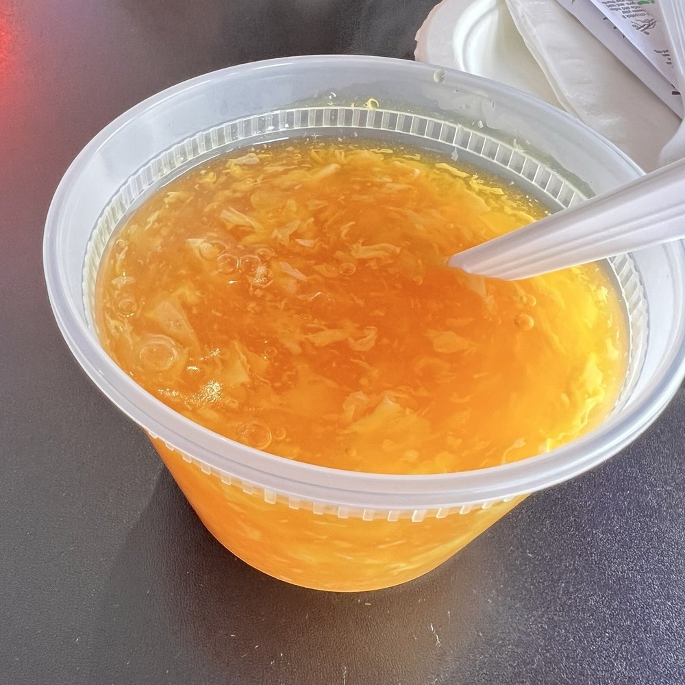 Chef K - Egg drop soup 5 star comes with $12.99  lunch special - Chinese Near Me - Murrieta, California