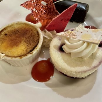 Beverly's - Dessert trio - New American Near Me - Coeur d'Alene, Idaho