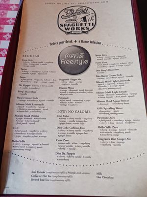 Menu photo 8 Spaghetti Works Omaha, NE Menu photo 8 Spaghetti Works Omaha, NE