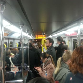 InTransitBC - People (and its not rush hour yet!) Notice the upper hand rail missing? That would help. - Train Stations Near Me - Vancouver, British Columbia