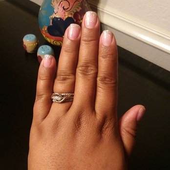 MT Nails - Love my gel manicure! I am all about the natural look with the fading effect of glitter. Love MT nails! - Nail Salons Near Me - Sacramento, California