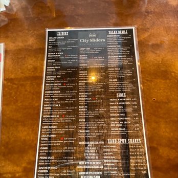 City Sliders - Menu - Burgers Near Me - North Beach, Maryland City Sliders - Menu - Burgers Near Me - North Beach, Maryland