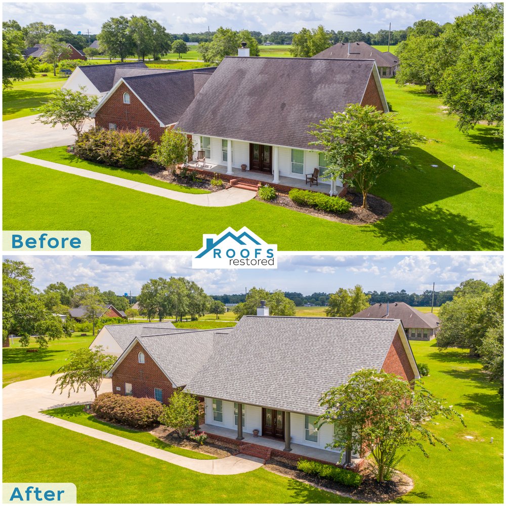 Slide of Roofs Restored