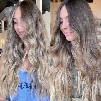 Ashley's Mane Artistry - After vs Before of Partial Balayage. - Hair Extensions Near Me - Camarillo, California Ashley's Mane Artistry - After vs Before of Partial Balayage. - Hair Extensions Near Me - Camarillo, California
