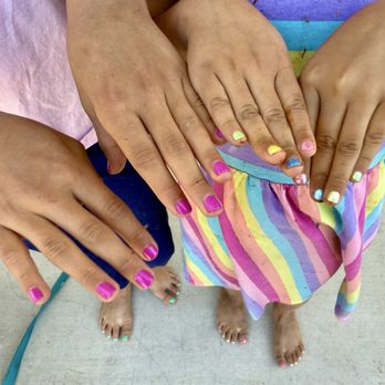 Kitchen Nail Bar - Morgan Hill - Mani and Pedi for.my daughters, age 8 and age 5 - Nail Salons Near Me - Morgan Hill, California