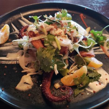 Juju - Charred Octopus - Tapas/Small Plates Near Me - Durham, North Carolina Juju - Charred Octopus - Tapas/Small Plates Near Me - Durham, North Carolina