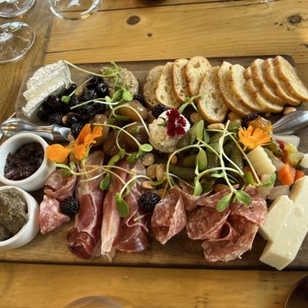 Niner Wine Estates - Cheese & charcuterie board was the best one we ever had! I mean look at it. - Wine Tasting Room Near Me - Paso Robles, California Niner Wine Estates - Cheese & charcuterie board was the best one we ever had! I mean look at it. - Wine Tasting Room Near Me - Paso Robles, California