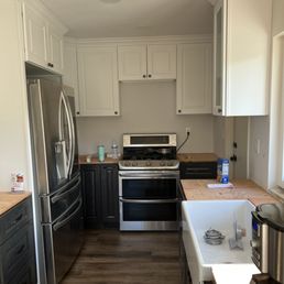 Kitchen cabinets