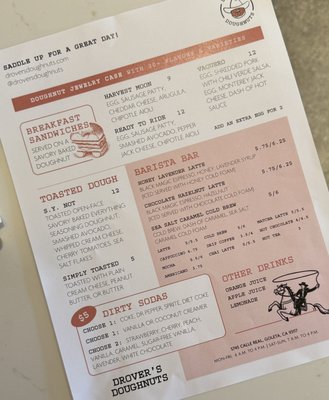 Menu photo 2 Drover’s Doughnuts Goleta, CA Menu photo 2 Drover’s Doughnuts Goleta, CA