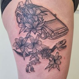 Fresh after appointment. Will post a follow up photo once healed.
