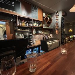 Sit at the bar