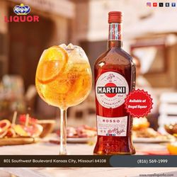 Royal Liquor - Martini & Rossi Sweet Vermouth Rosso is now available at Royal Liquor! This rich and aromatic vermouth is perfect for classic cocktails