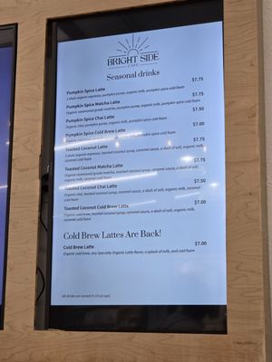 Menu photo 1 Bright Side Cafe Scottsdale, AZ Menu photo 1 Bright Side Cafe Scottsdale, AZ