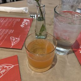 Cocktail labeled "Wolfsbane"