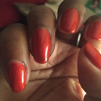 Hilton Nails and Spa - The gentleman did my gel polish. Very detailed and precise. - Nail Salons Near Me - Laurel, Maryland