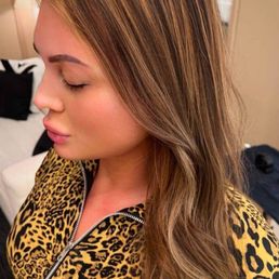 Full highlights, low lights and a gloss. $550+ and worth every penny. Her instagram is @thecoloristrevy