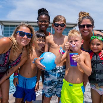 Apex Centre - Kids enjoying a snow cone at the outdoor pool - Gyms Near Me - McKinney, Texas Apex Centre - Kids enjoying a snow cone at the outdoor pool - Gyms Near Me - McKinney, Texas