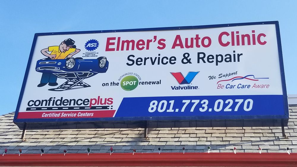 ELMER’S AUTO CLINIC Auto Repair 385 E 450th S, Clearfield, UT