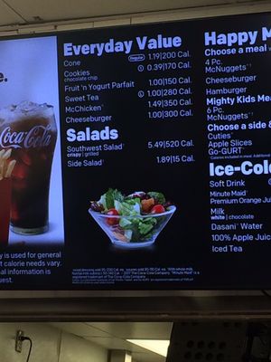 Menu photo 1 McDonald's McKinney, TX Menu photo 1 McDonald's McKinney, TX