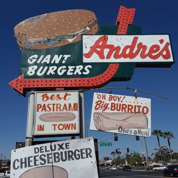 Andre's Drive-In - Sign is still the same! - Burgers Near Me - Bakersfield, California Andre's Drive-In - Sign is still the same! - Burgers Near Me - Bakersfield, California