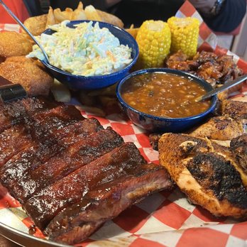 Famous Daves - 2 person platter - Barbeque Near Me - Long Beach, California