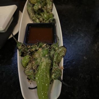 Jinsei Sushi - Shishito Peppers (Grilled) - Sushi Bars Near Me - Birmingham, Alabama Jinsei Sushi - Shishito Peppers (Grilled) - Sushi Bars Near Me - Birmingham, Alabama