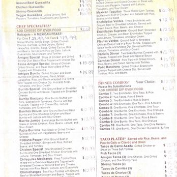 2 Amigos - Menu - Mexican Near Me - Kingston, Georgia 2 Amigos - Menu - Mexican Near Me - Kingston, Georgia
