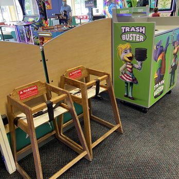 Chuck E. Cheese - High Chairs Available - Pizza Near Me - Cupertino, California