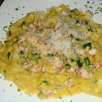 Pace - homemade pappardelle with lobster and zucchini - Italian Near Me - Los Angeles, California