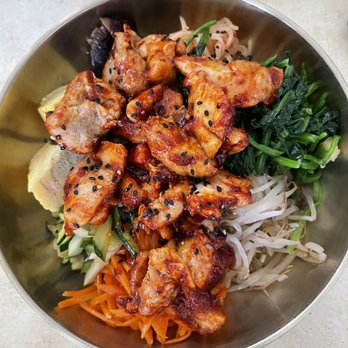 O'Kims - Chicken Bibimbap - Korean Near Me - Honolulu, Hawaii O'Kims - Chicken Bibimbap - Korean Near Me - Honolulu, Hawaii