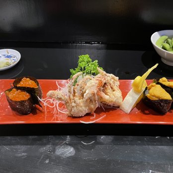 Dake Sushi - Salmon roe, soft shell crab and Uni - Sushi Bars Near Me - Simi Valley, California Dake Sushi - Salmon roe, soft shell crab and Uni - Sushi Bars Near Me - Simi Valley, California
