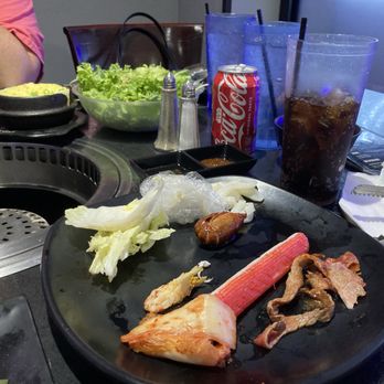 Lee DaeGam KBBQ & Shabu - My plate of food after eating - Hot Pot Near Me - Dallas, Texas Lee DaeGam KBBQ & Shabu - My plate of food after eating - Hot Pot Near Me - Dallas, Texas