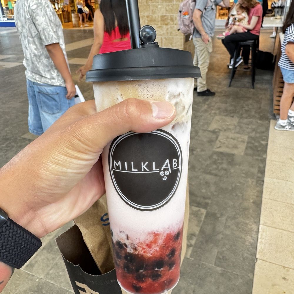 MILKLAB - Southpoint - strawberry dalgona - Bubble Tea Near Me - Durham, North Carolina