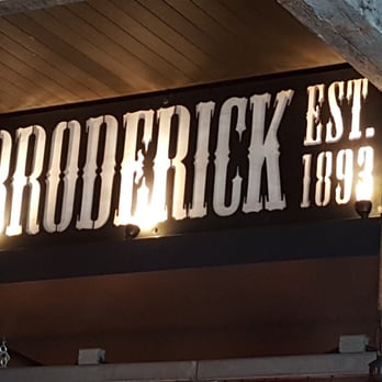 Broderick - Interior Signage - Burgers Near Me - Walnut Creek, California