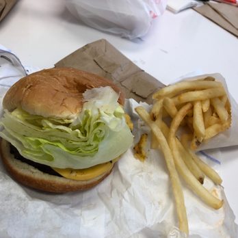 W & M Bar-B-Q Burger - Onion Royal and Fries - Burgers Near Me - Honolulu, Hawaii
