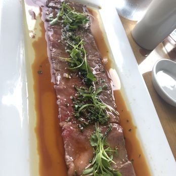 Morimoto Napa - Wagyu beef carpaccio - OMG! Sooooo good! - Japanese Near Me - Napa, California