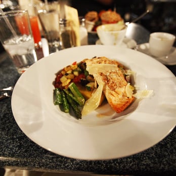 Cafe Orleans - N'awlins Vegetable Ragoût with Pan-seared Atlantic Salmon // 12.25.14 - Cajun/Creole Near Me - Anaheim, California Cafe Orleans - N'awlins Vegetable Ragoût with Pan-seared Atlantic Salmon // 12.25.14 - Cajun/Creole Near Me - Anaheim, California