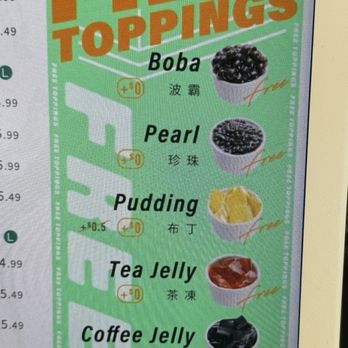 ALittle Tea - Free toppings - Bubble Tea Near Me - Pasadena, California