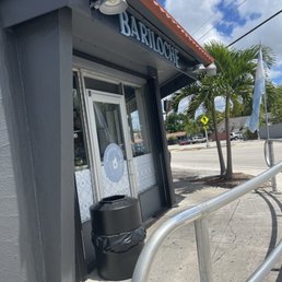 the entrance to a restaurant the entrance to a restaurant