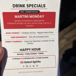 Menu Menu